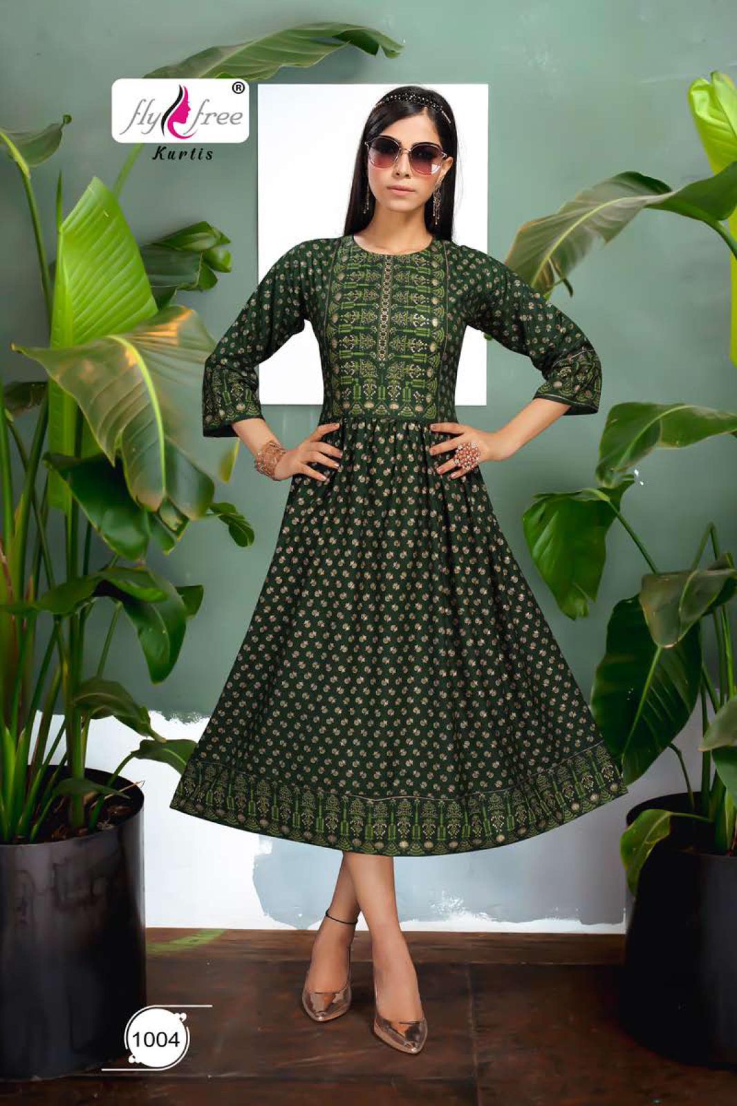 Fly Free Salt Ethnic Wear Latest Designer Fancy Anarkali Kurti Collection
